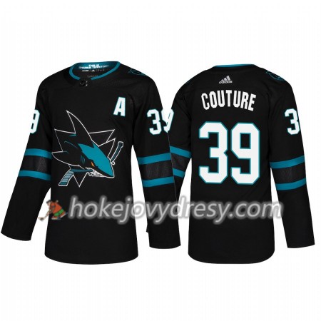 Pánské Hokejový Dres San Jose Sharks Logan Couture 39 Alternate 2018-2019 Adidas Authentic